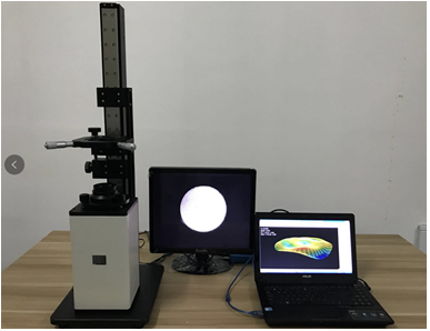 Confocal laser scanning lens